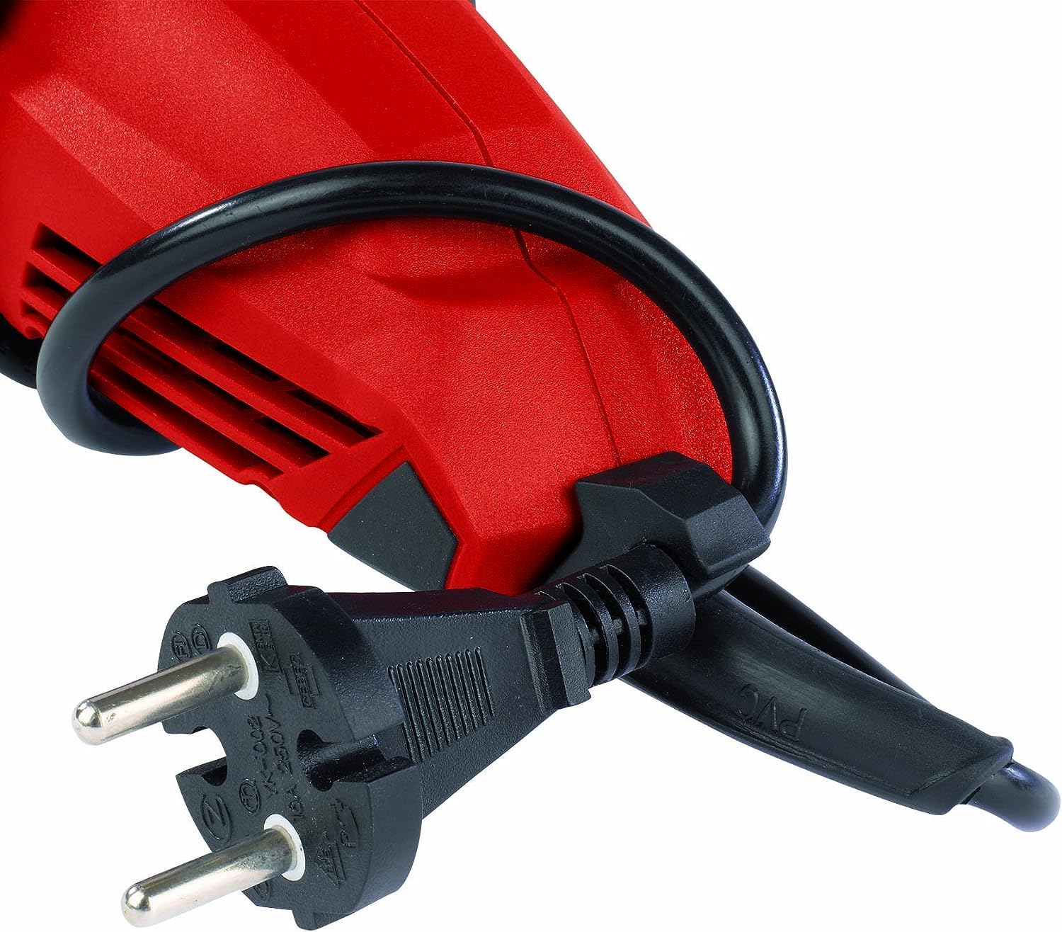Einhell Amoladora angular TE-AG 125/750 | 750 W | Ø 125 mm | Profundidad de corte de 33 mm | Hasta 12 000 rpm | Protección de corte | Sin disco de corte