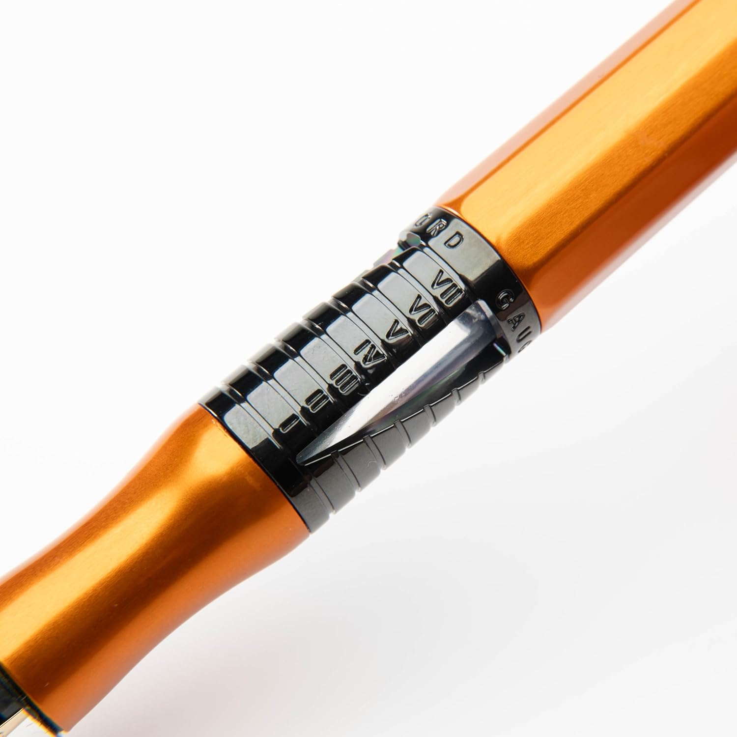 Conklin Nozac Classic 125 Anniversary Fountain Pen LIMITED EDITION (Orange/Black Trim) - 14K Omniflex Nib