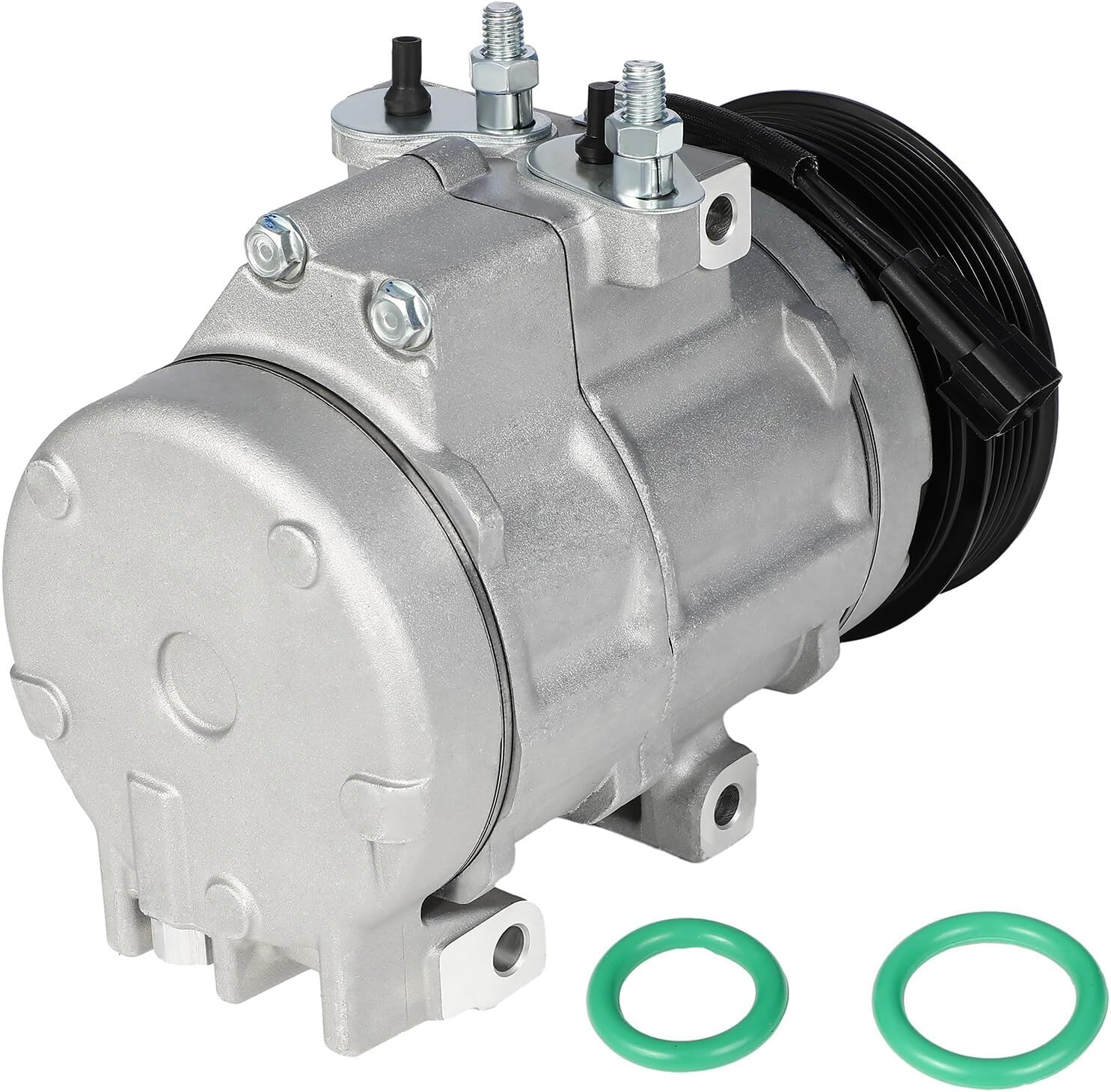 ECCPP AC Compressor Fast Cooling 2008-2010 Fit for Ford for F-150 for F-250 for F-350 Super Duty 6.8L Air Conditioning Compressor 6 Grooves FS20