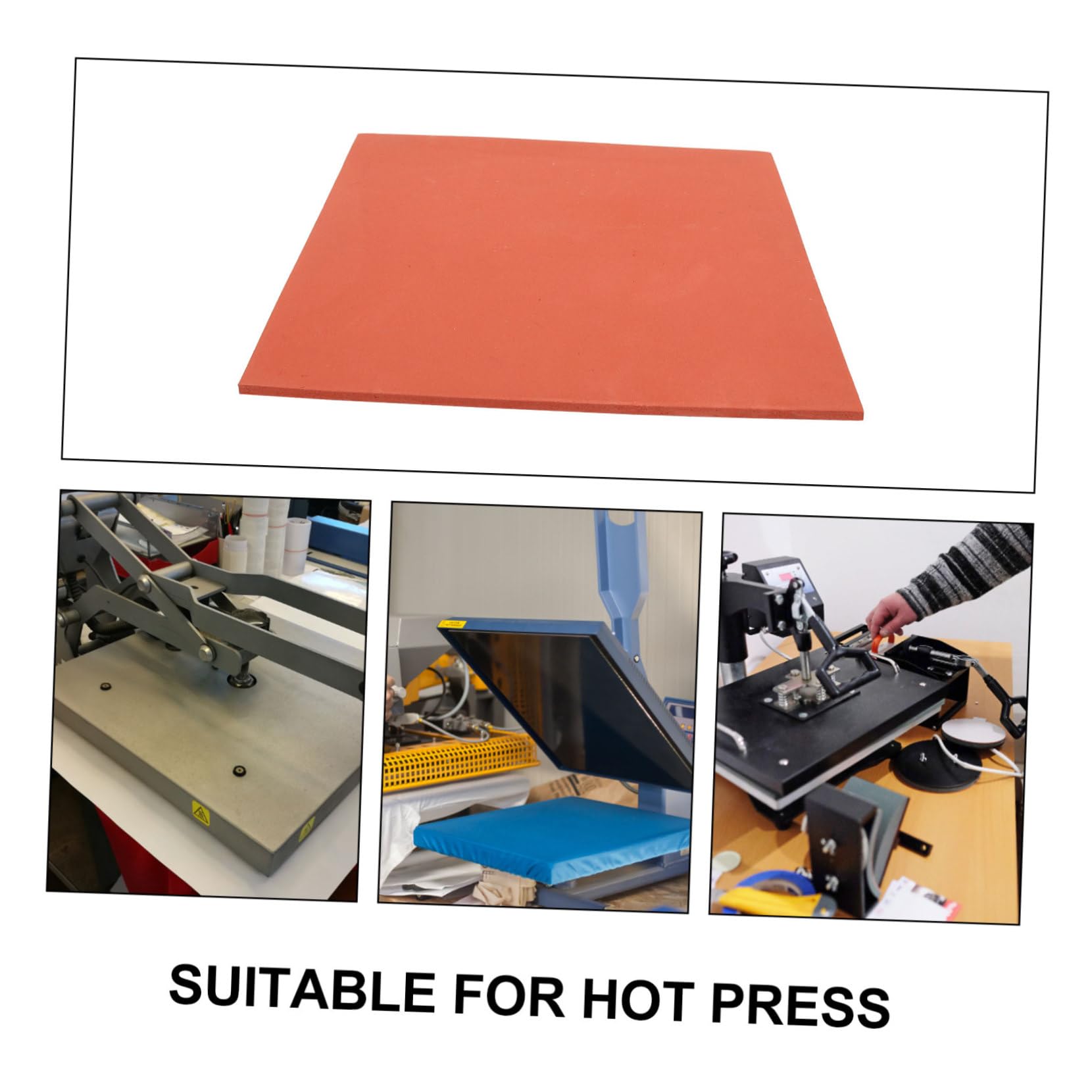 OSALADI Mat Professional Wear Resistant Insulation Pad for Heat Transfer Machines Sponge Mat Durable Countertop Protector