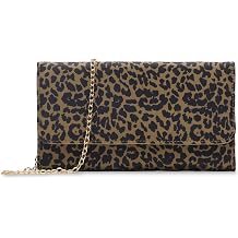U+U Small Crossbody Bags for Women, Cell Phone Purse Mini Clutch Bag with Removable Chain, Card Slots - Lightweight Purse