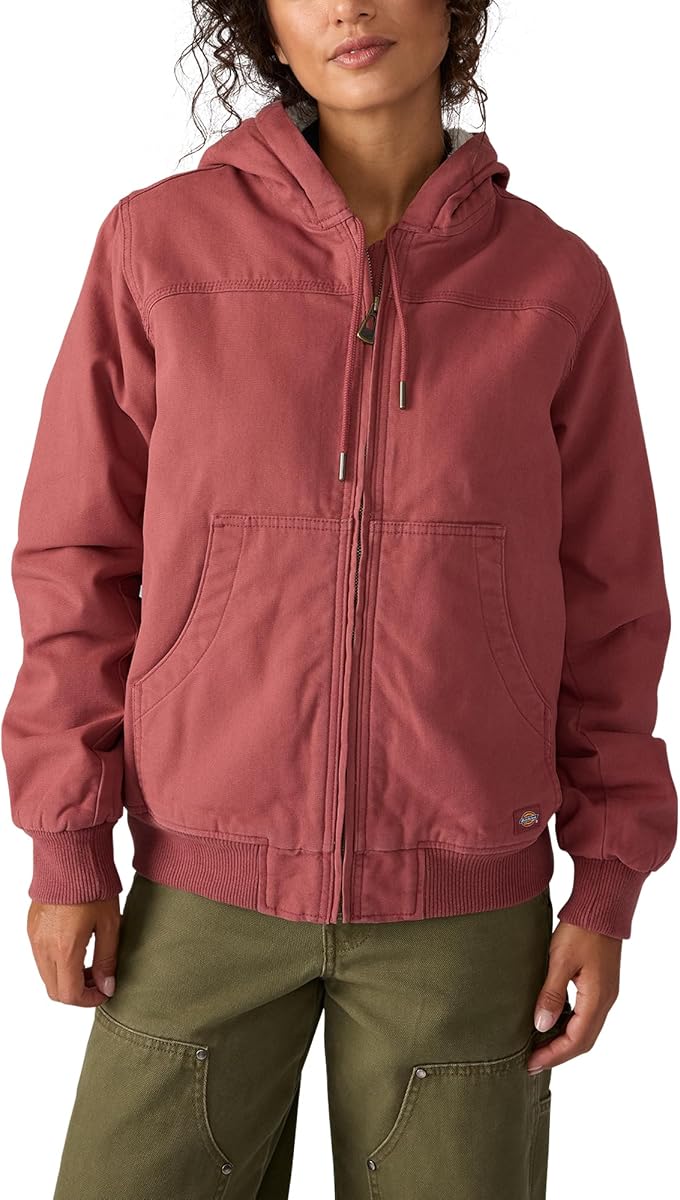 Women's Fleece Lined Duck Canvas Jacket