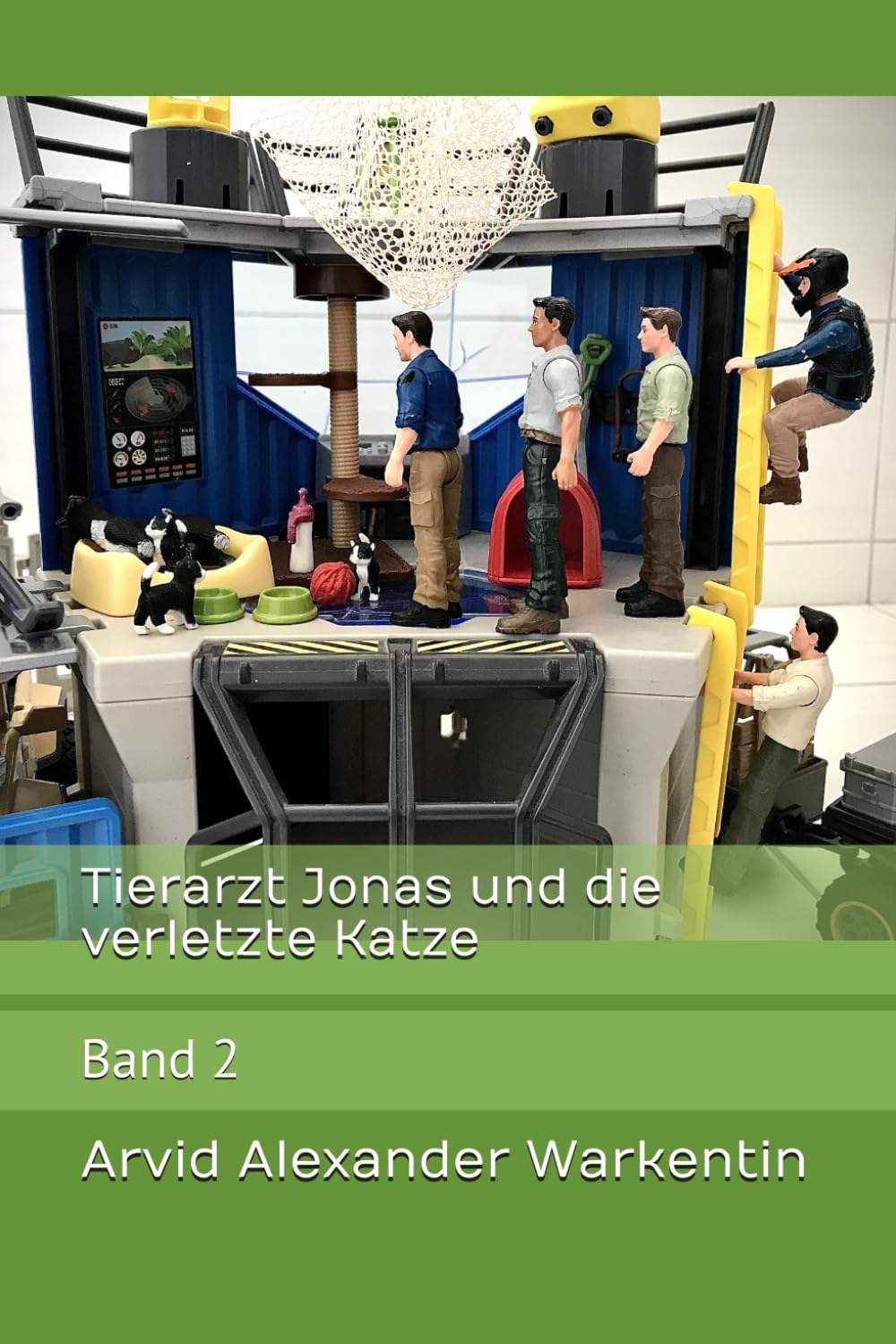 Tierarzt Jonas und die verletzte Katze: Band 2 (Kinder schreiben für Kinder)