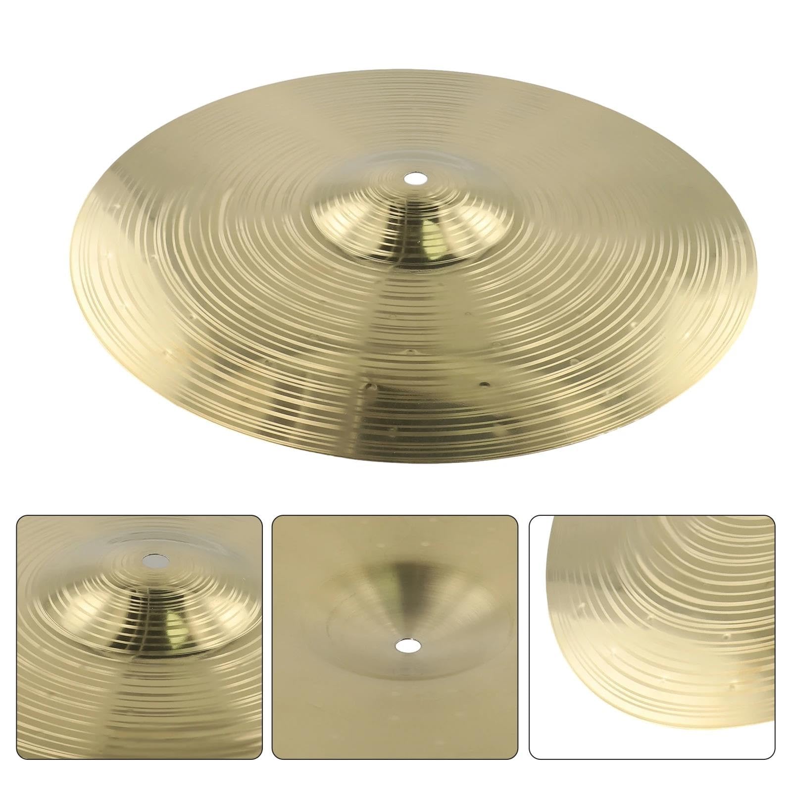 Typ Wydajności Talerz Praktyczne Talerze 14/16 Cali Mosiężny Splash Wszechstronny Czysty Bęben Profesjonalne Wykonanie(14inch)