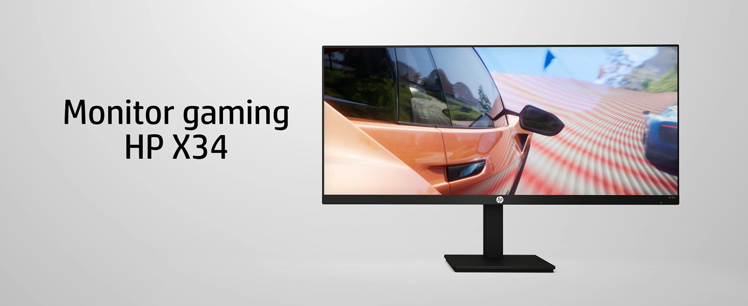 HP X34 QHD - Monitor Gaming de 34