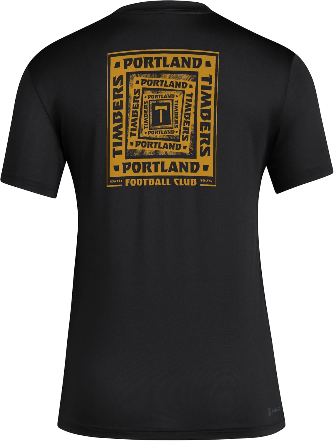 adidas Women's Portland Timbers Local Warp Pre-Game Short Sleeve T-Shirt