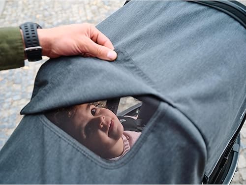 Miniatura 6 de Baby Jogger Kit de conversión de remolque de bicicleta, compatible con cochecito City Prix, incluye enganche de remolque, acoplador y bandera de