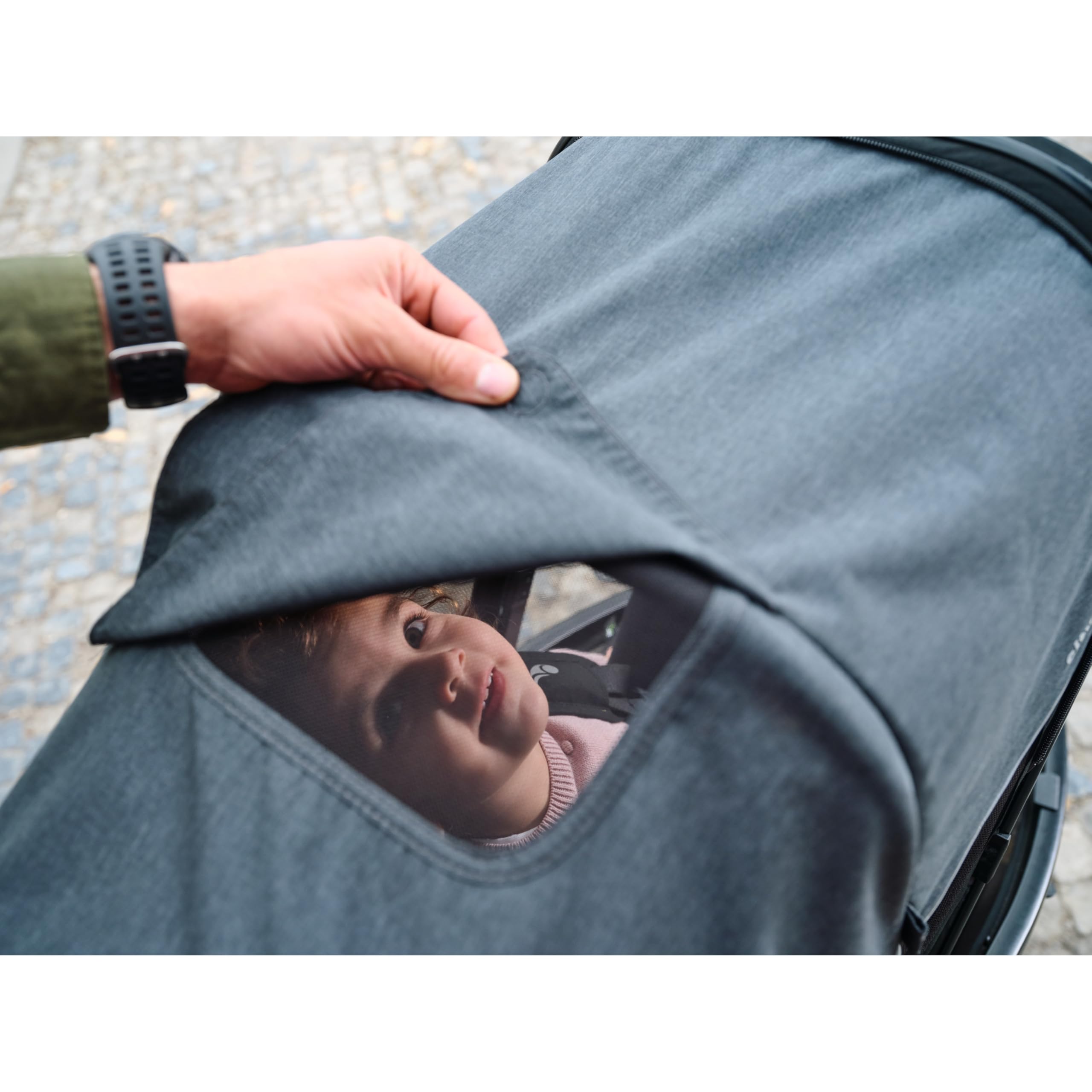 stroller that converts to a car seat Piper Convertible Stroller 2-in-1 Toddler Seat + Bassinet Onyx