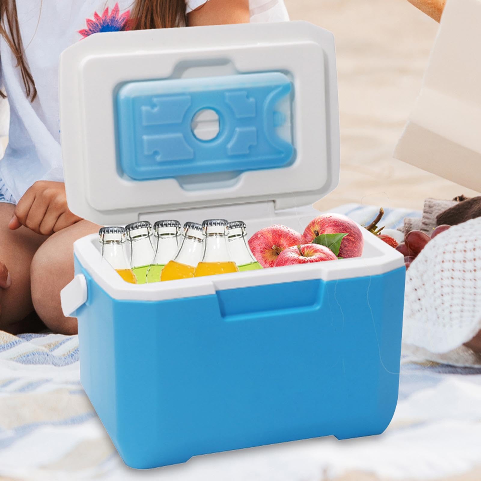Amazon | Qismetbina 6L クーラーボックス 小型 軽量 ハード 保冷剤