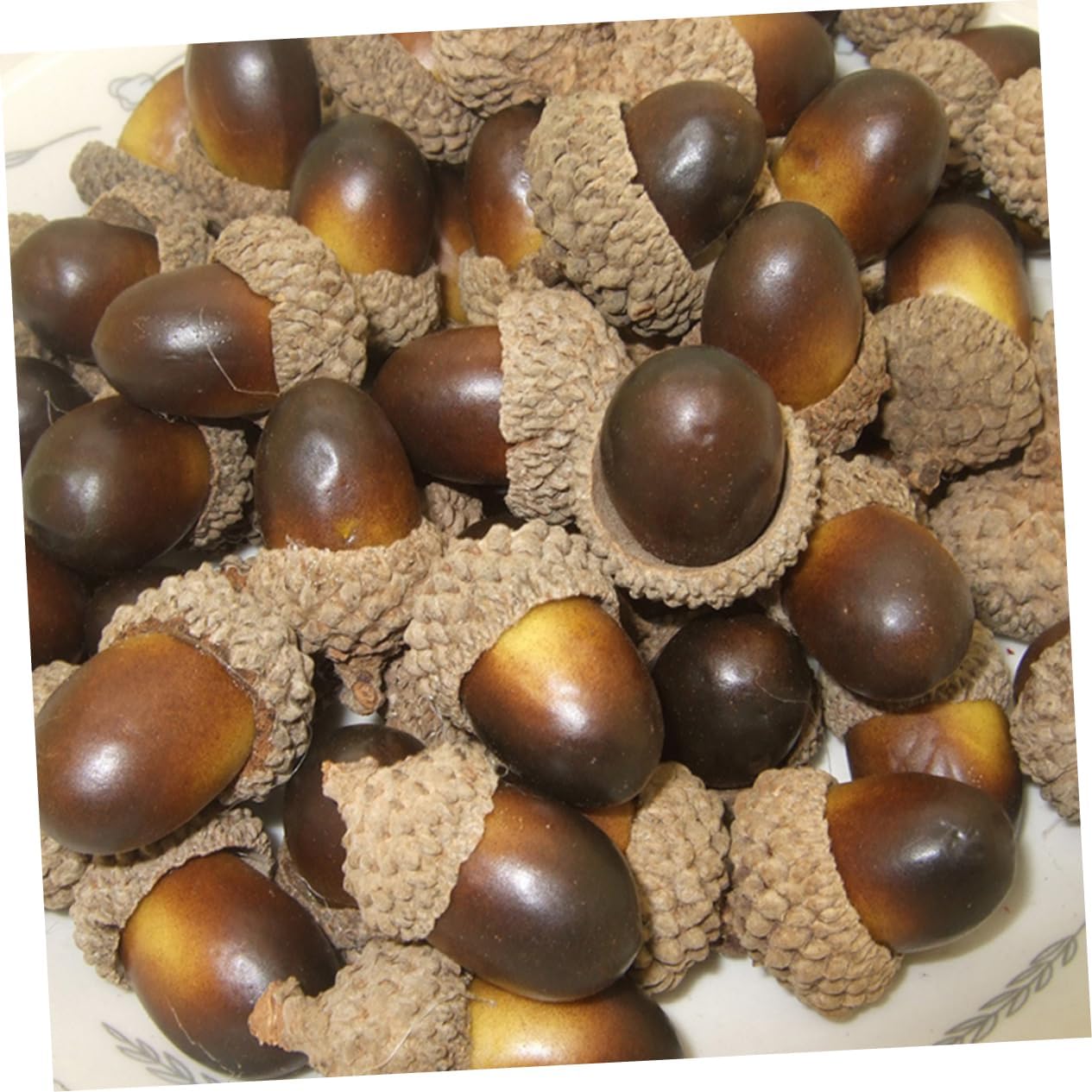 Modern Halloween Decor Set Acorn Pumpkins Maple Leaves Fall Garland 141pcs