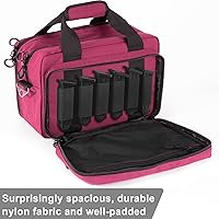 Vista 2 de Bolsa de gama para pistolas y munición con cremalleras bloqueables