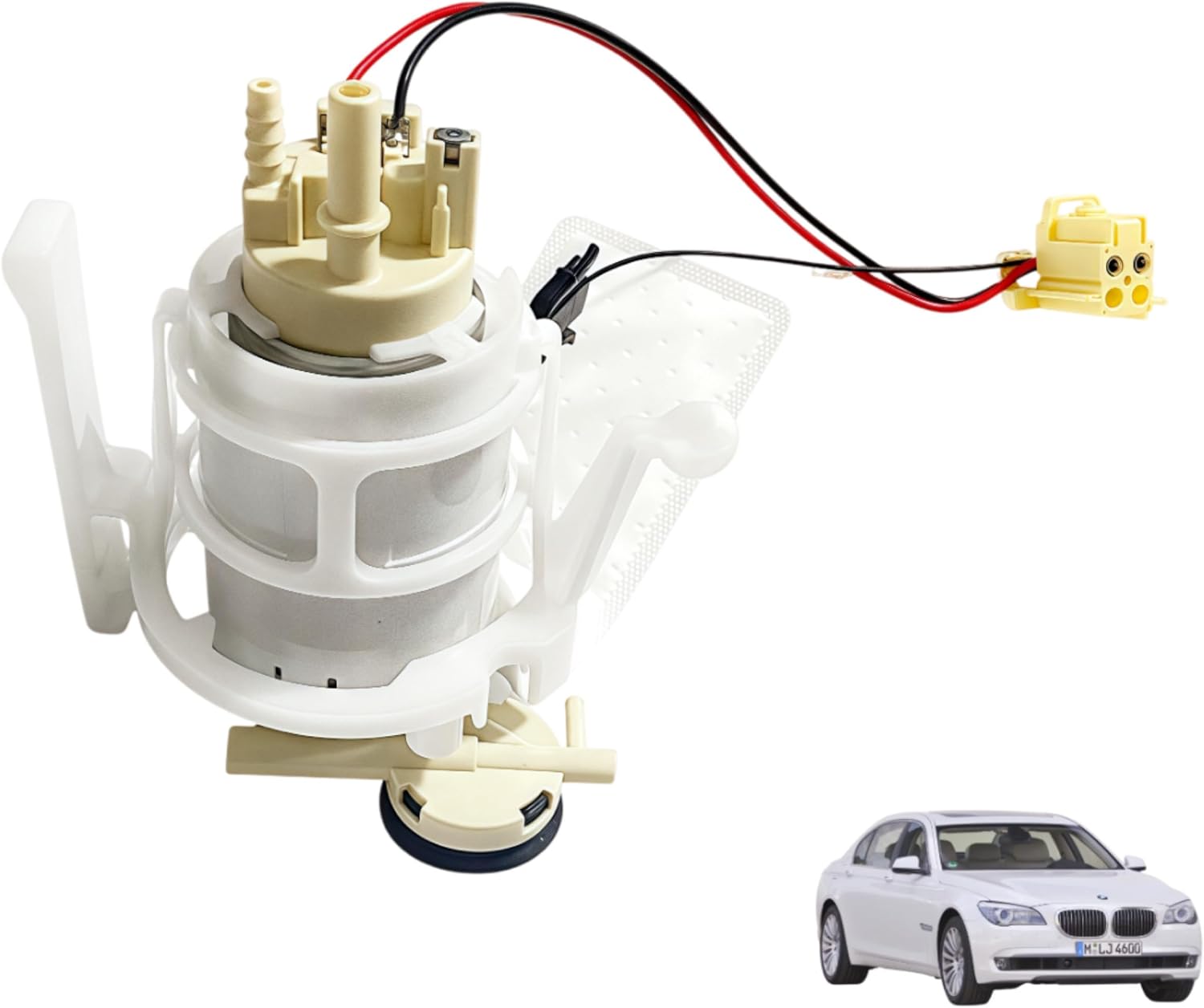 16117217261 Fuel Pump Module Assembly Compatible with BMW 740i 2011-2015, 740Li xDrive 2013-2015, 750i 2009-2015, 750Li 2009-2015, ActiveHybrid 7 2013-2015, Alpina B7 B7L 2011-2015