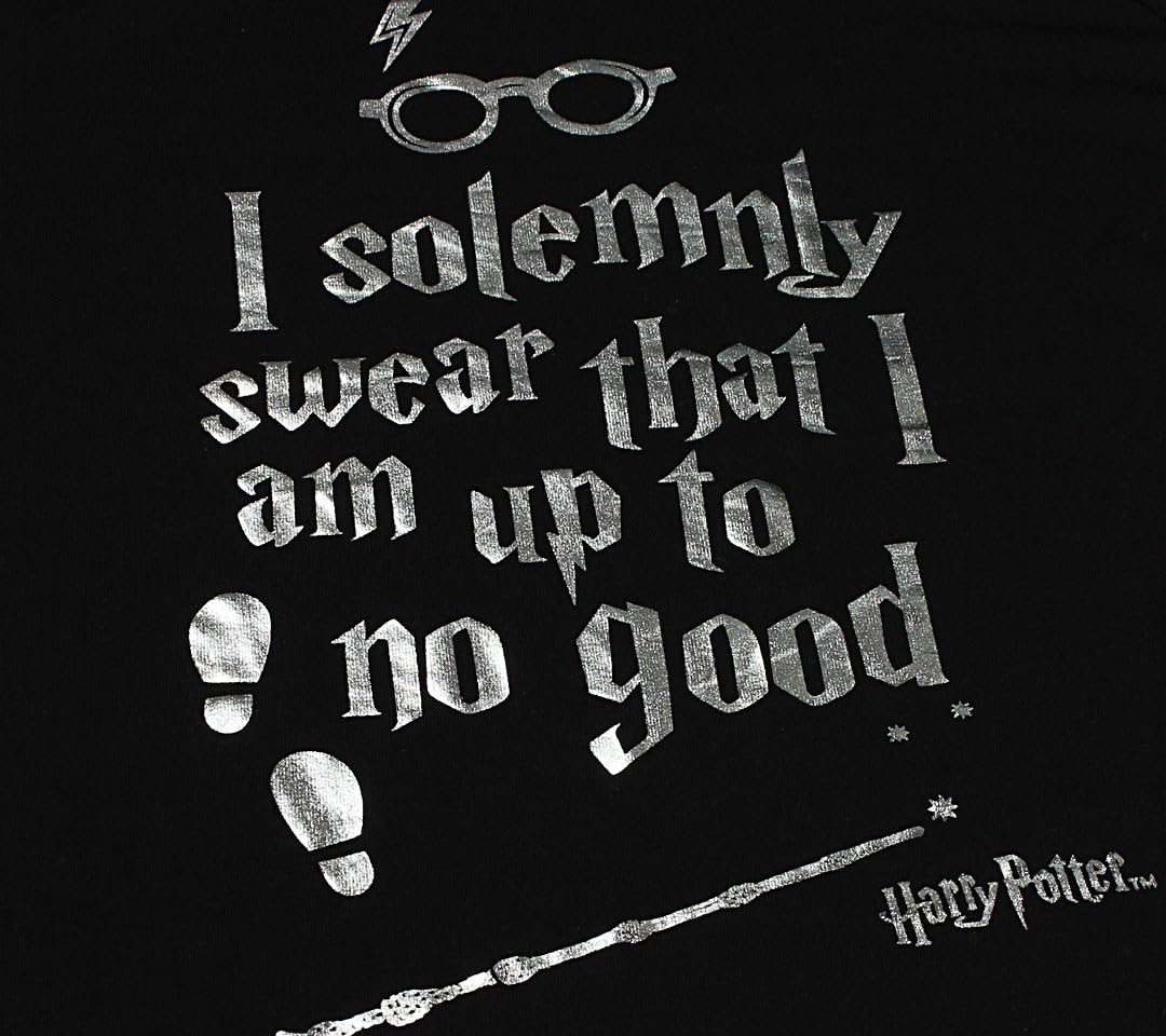 Harry Potter Intimo Big Boys Up to No Good Short Sleeve Boys Pajama Set - Image 6