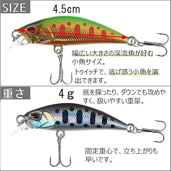 トラウト用ミノー バラ売り可能 15個 トラウト用ミノー バラ売り可能