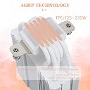 Thermalright Assassin King 120 SE White ARGB CPU Air Cooler, AK120 SE White ARB, 5 Heatpipes, TL-C12CW-S PWM Quiet Fan CPU Cooler with S-FDB Bearing, for AMD AM4/AM5/Intel LGA1700/1150/1151/1200/1851 gallery image