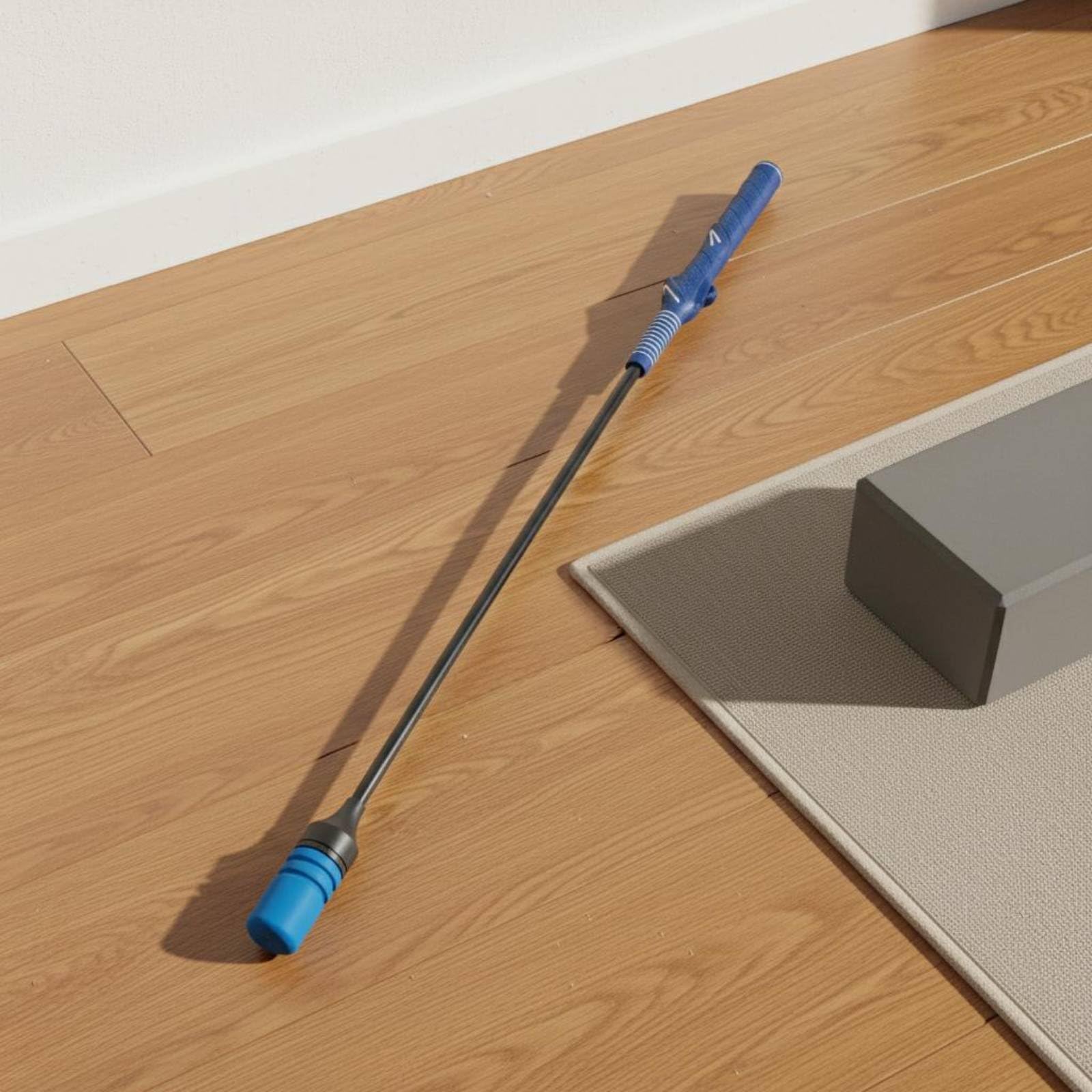 Golf Swing Trainingshilfe Schwung Tempo Gebogener Schaft zur Haltungskorrektur Vermeidet Hühnerarm Und Falschen Abschwung mit Flexiblem, Color to 2, 72CM