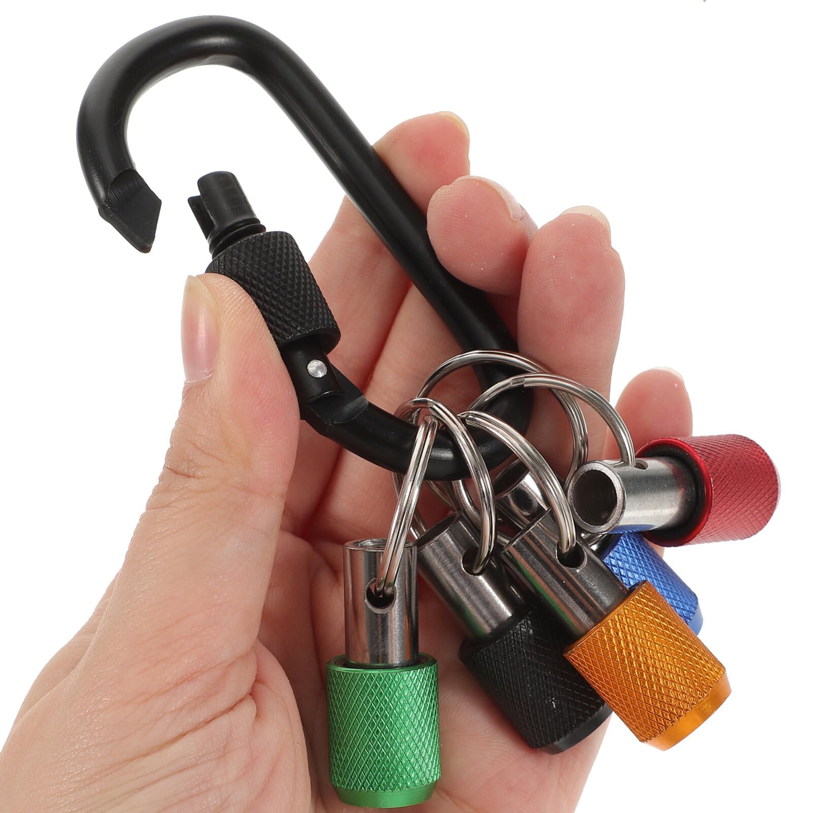 BESTonZON 3sets Porta Punte Per Cacciavite Con Prolunga Portachiavi Pratico e Flessibile Per Punte Avvitatore Per Festività e Uso Quotidiano