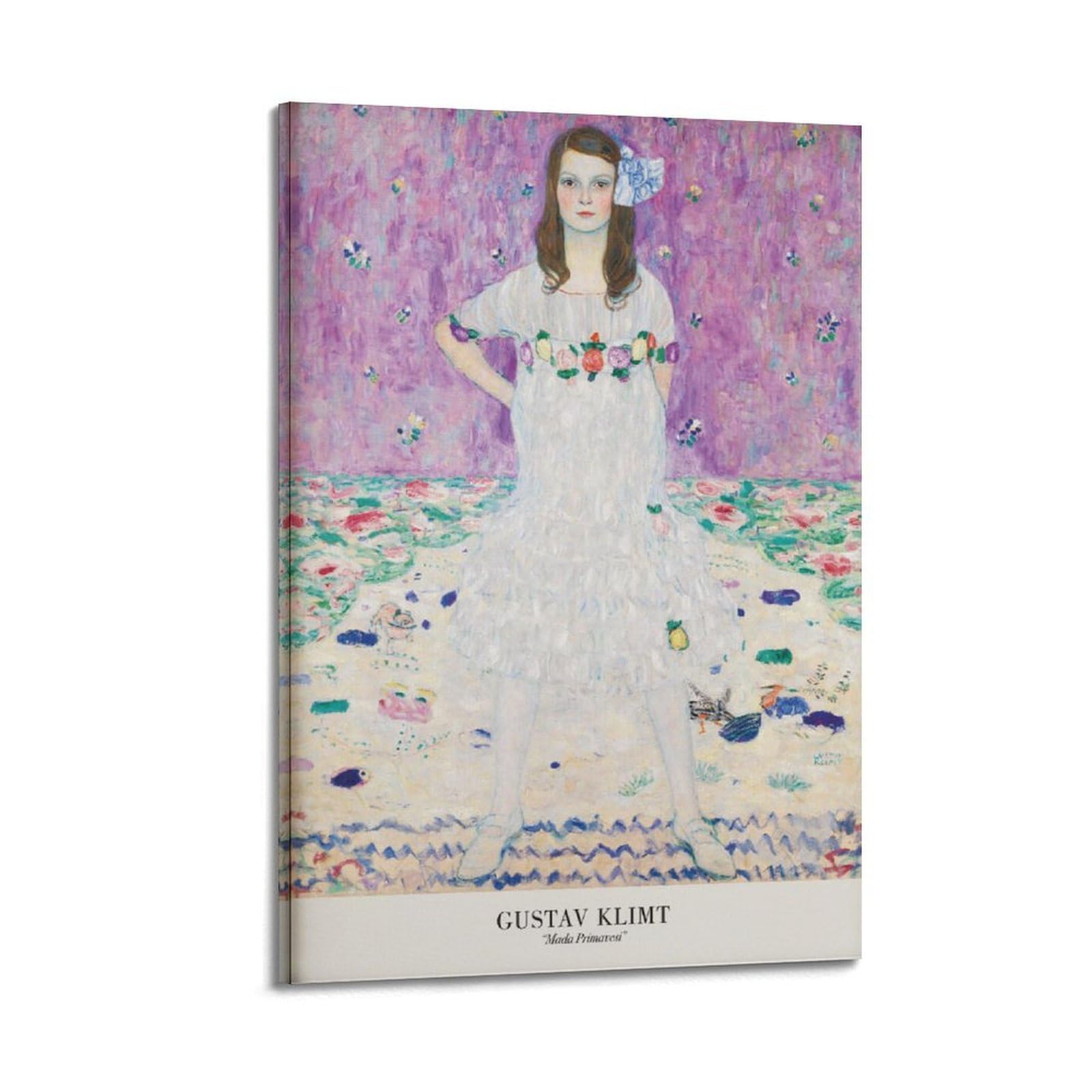 xiaoxiaoshen Gustav Klimt 'mada Primavesi' Nouveau Canvas Poster Wall Art Prints Room Aesthetic Murals Bedroom And Living Decorations 08x12inch(20x30cm)