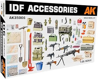 AK Resin Model AK35006 IDF Accessories 1/35
