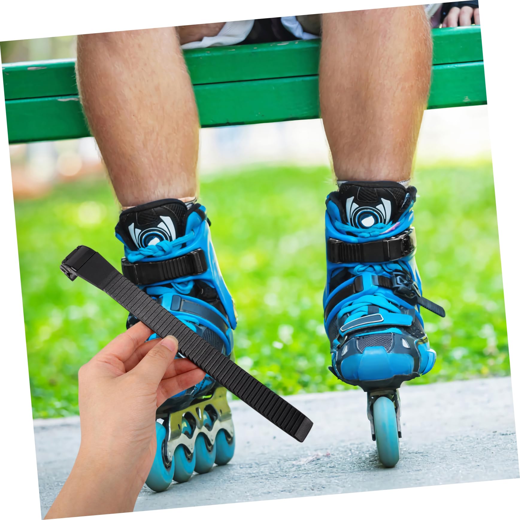 Skate-Riemenschnalle Verstellbar – Rollschuh-Verschlussclip Mit Band Und Schrauben