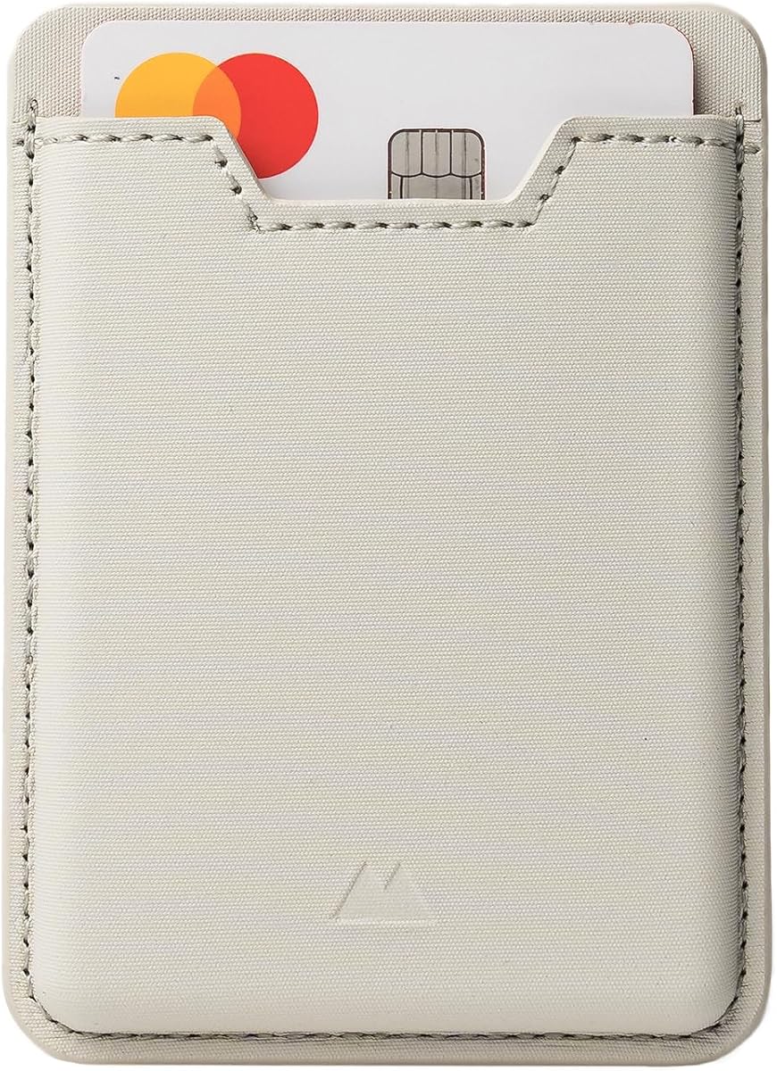 MagSafe Compatible Wallet Card Holder –Magnetic Wallet for iPhone 17/16/15/14/13/12, Sand