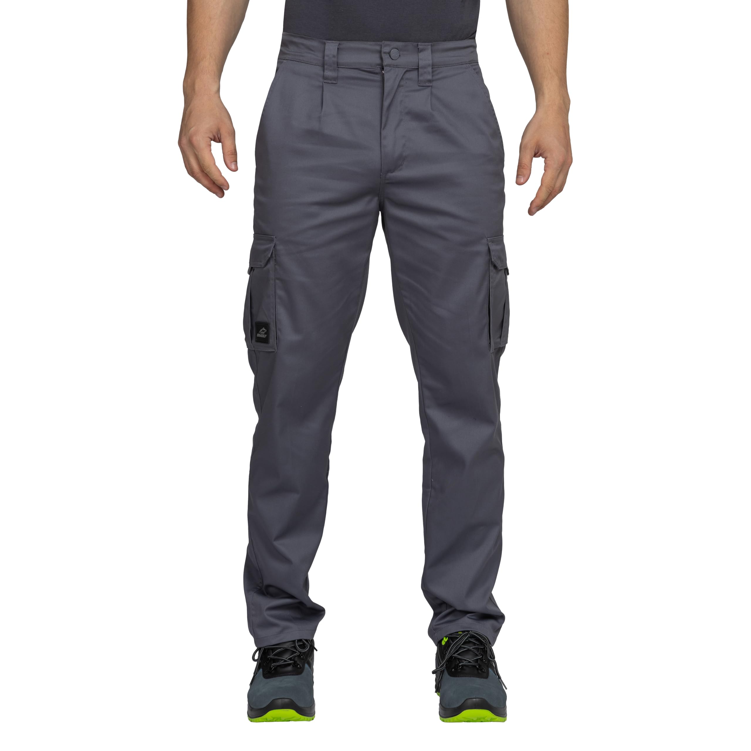 BWOLF Prime Cargo Pantalón de Trabajo para Hombre con Elastano, Pantalón Cargo Hombre Elástico para Hombre Algodón - Poliéster - Elastano, S - 4XL