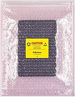 Vista 19 de Anti Static Bubble Bags, Resealable Static Shielding Bag, Reusable for Sensitive Electronic Components (XX-Large Qty 60) Pink