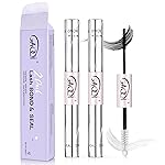 GAQQI Bond and Seal Lash Glue, Lash Cluster Glue Waterproof Eyelash Adhesive for Eyelash Clusters, Long-Lasting 72H+, Latex Free (Pack of 2)