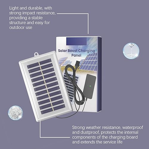 Miniatura 4 de Charging Panel Portable Solar Charger Water Outdoor Solar Charger for Mobile Phones Lightweight Sturdy Impact for Hiking Camping Backpacking