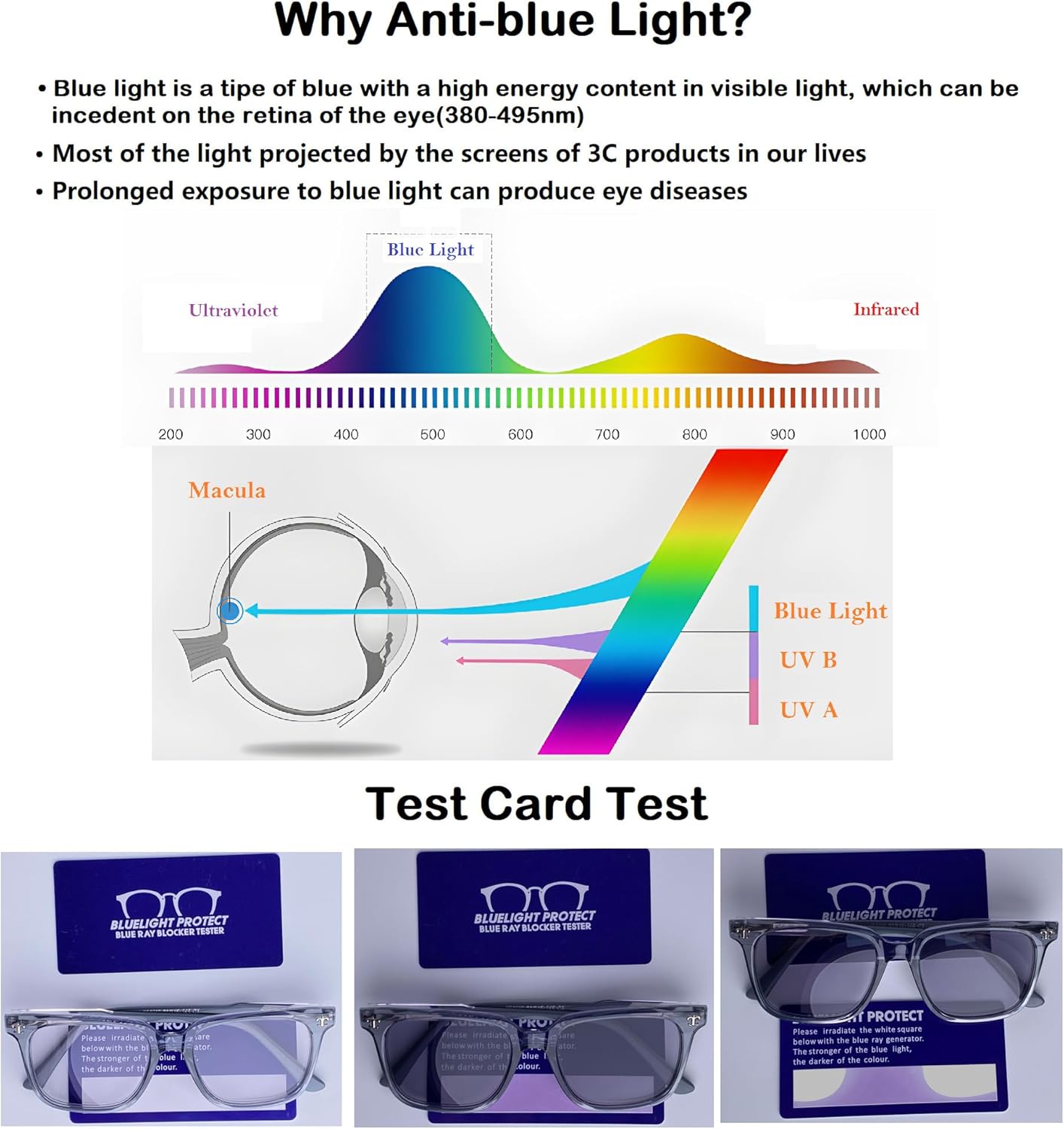 Photochromic Progressive Multifocus Reading Glasses Men Women,Metal Spring Hinges Anti Glare UV400 Protection Cheaters Reader - Image 4