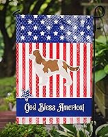 Vista 889 de Caroline's Treasures BB4243GF Bandera de jardín con texto en inglés «Merry Christmas» con texto en inglés «Merry Christmas», bandera decorativa