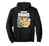 Phyton Paws Funny Cat Snake Python Programming Developer Pullover Hoodie