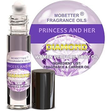 MOBETTER FRAGRANCE OILS Princess and Her Diamond Women Perfume Body Oil roll on