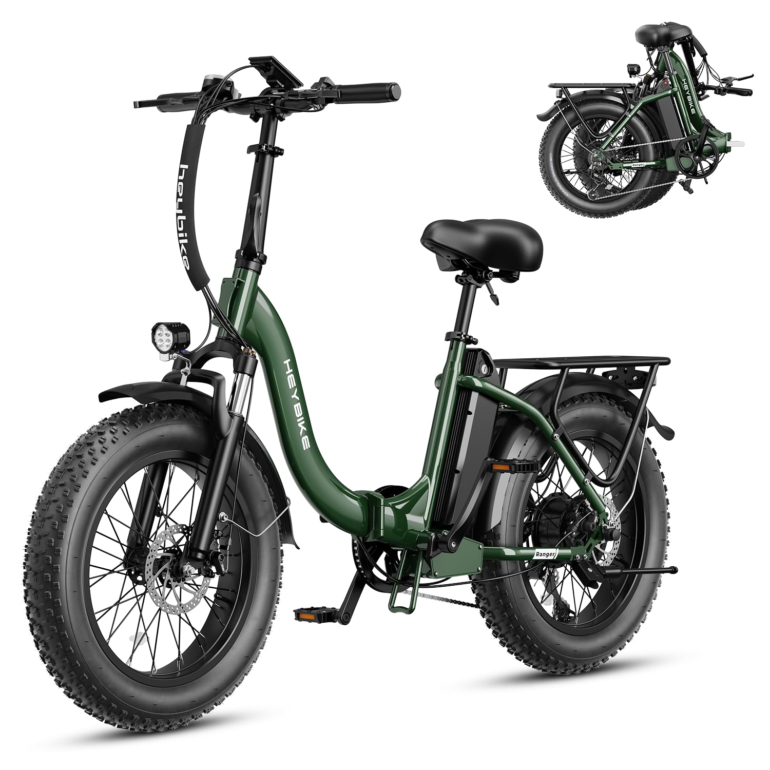 Heybike Ranger 2.0 Foldable Electric Bike for Adults
