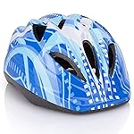 Kid Bicycle Helmets, LX LERMX Kids Bike Helmet Ages 5-14 Adjustable from Toddler to Youth Size, Durable Kids Bike Helmet with Fun Designs for Boys and Girls