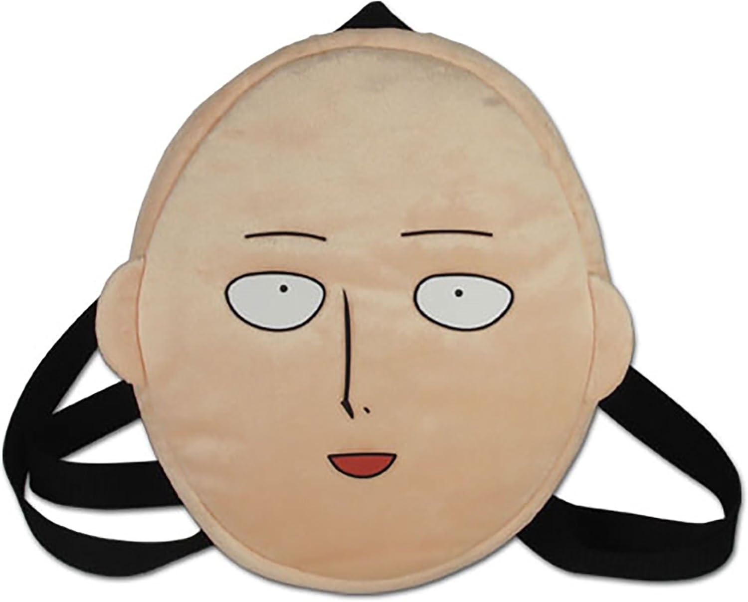 One Punch Man - Saitama Face Plush Bag 10" H