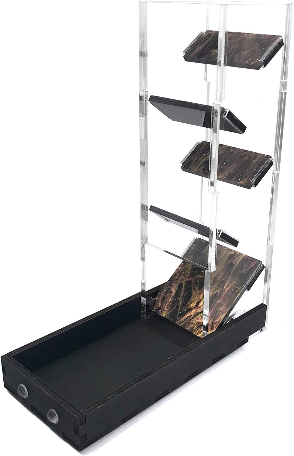 Colour Lux Dice Tower and Basic Tray (Symphony Violet)