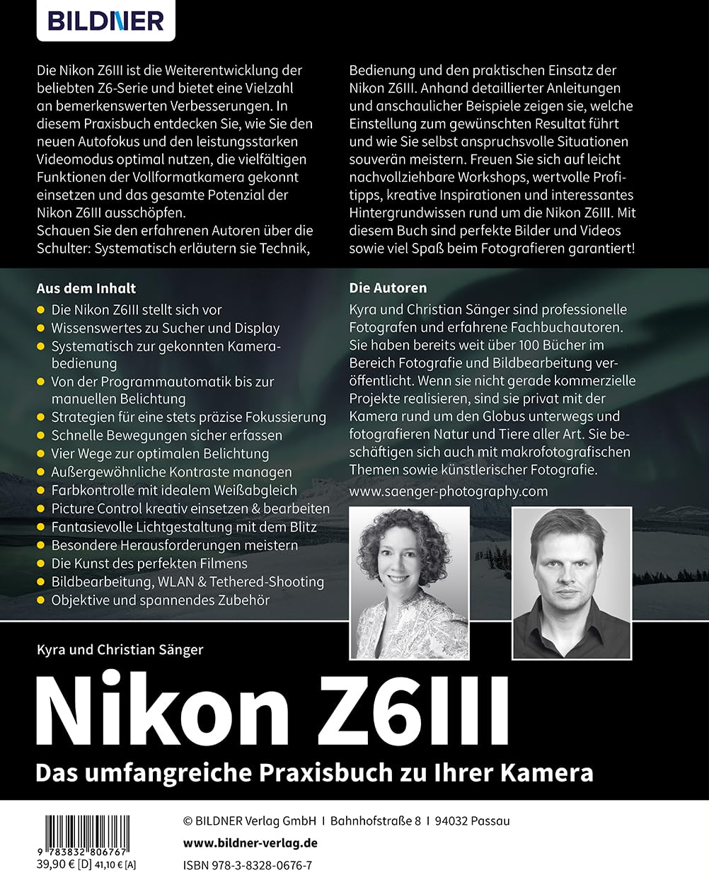Nikon Z6III: Das umfangreiche Praxisbuch zu Ihrer Kamera: Profiwissen einfach erklärt: So gelingen perfekte Fotos & Videos – mit verständlichen Anleitungen und Praxistipps der Profis