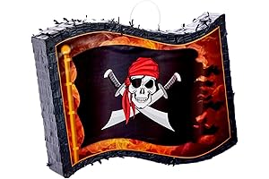 Pirate Pinata Flag Perfect for a Swashbuckling Party