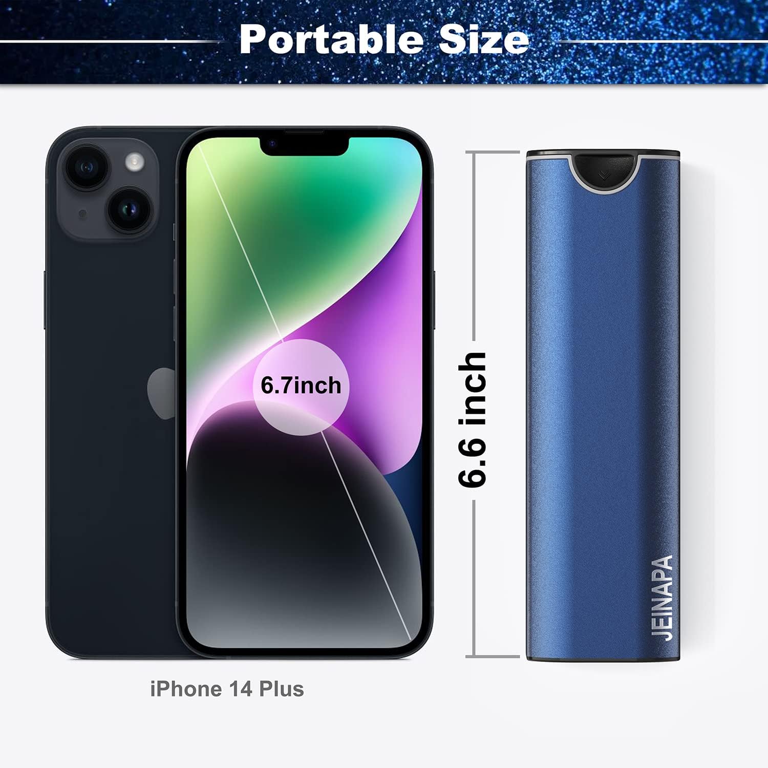 Extra Large Pill Organizer 7 Day, Aluminum Daily Pill Box, Weekly Travel Pill Case, Cute Pill Holder to Hold Vitamins, Medicines, Pills, Supplements - Image 9