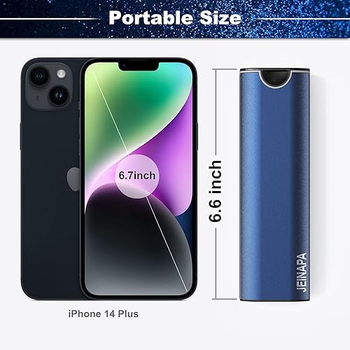 Miniatura 9 de JEINAPA Organizador semanal de pastillas de sellado de viaje aluminio de alta calidad y fibra de carbono caja de pastillas a prueba de humedad para