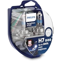 Faros Xenon Citroen C4 Philips RacingVision GT200 H7 bombilla para faros delanteros 200 Percentage, set de 2