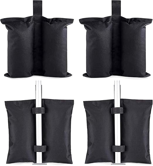 Gazebo Weights Bags, 4 Pack Gazebo Sand Weights, Heavy Duty Sand Weight