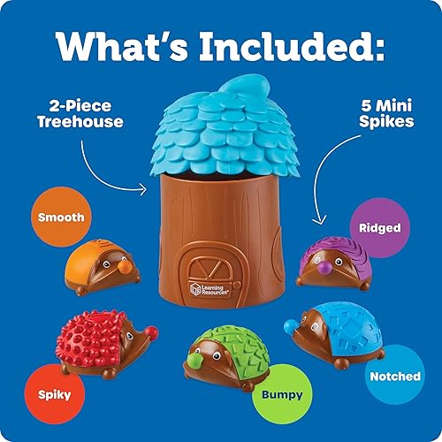 Miniatura 24 de Learning Resources - Juguete sensorial para practicar las habilidades motrices finas Spike The Fine Motor Hedgehog, para niños de más de 18 meses