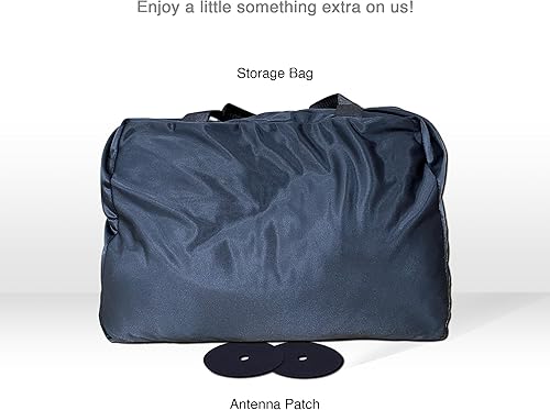 Miniatura 2 de DaShield SoftTec - Funda de satén para automóvil para Chevrolet Corvette C6 2010 2011 con bolsillo de espejo, tela suave elástica, color negro, de