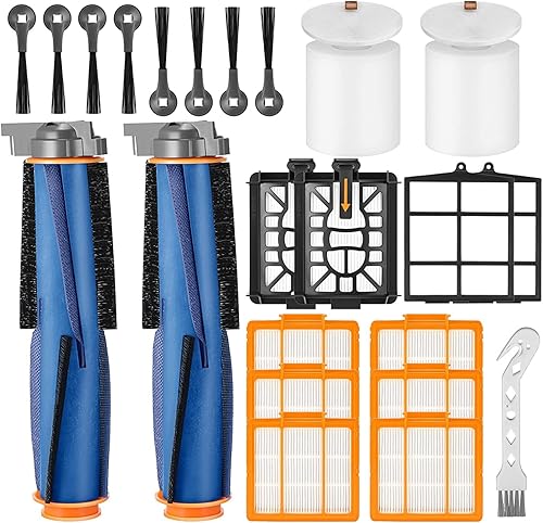 Piezas de repuesto para Shark AV2501AE RV2502AE AV2501S AV2511AE RV2610WA AV2610WA AI Kit de accesorios de aspiradora robot con filtros de cepillo