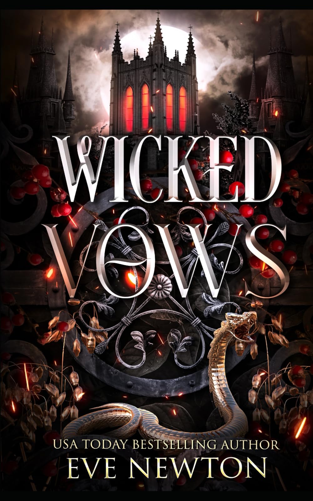 Wicked Vows: A Dark Paranormal Reverse Harem: 1 (Cursed Darkness (DarkHallow Academy))