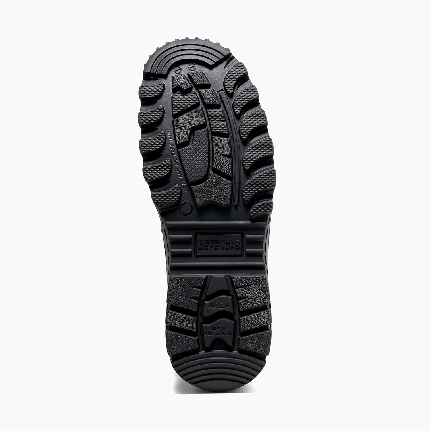 Slip-On Work Boots for Men with Elastic Goring, Memory PU Insole, Rubber Slip-Resistant Outsole, ASTM F2413 Certified Safety Shoes, Coolmax® Breathable Liner D058708