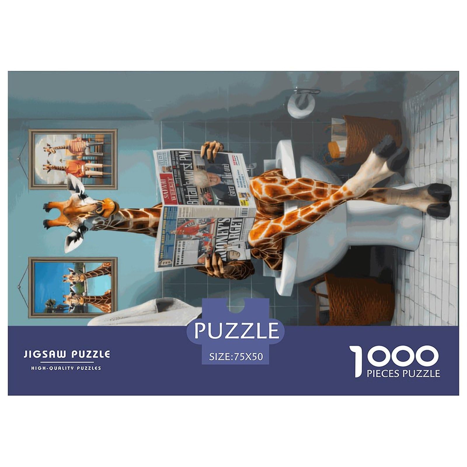 Giraffa Puzzle 1000 Pezzi, Impossibile Jigsaw Puzzle Per