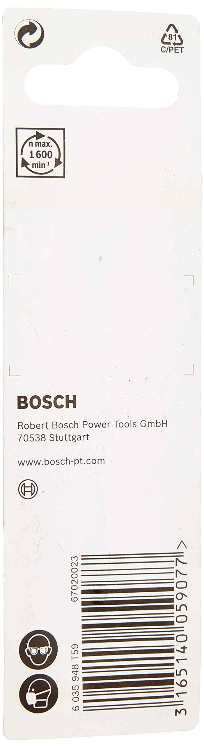 Bosch Punte Elicoidali per Legno Standard 4 x 43 x 75 mm, ‎Argento, Diametro 4 mm